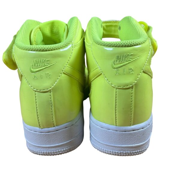 Nike Air Force 1 Midtop UV 'Volt' Sneakers Men's Size 8 in Green - - Picture 4 of 9